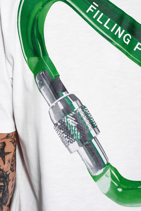 Футболка CARABINER біла, купити онлайн в магазині.