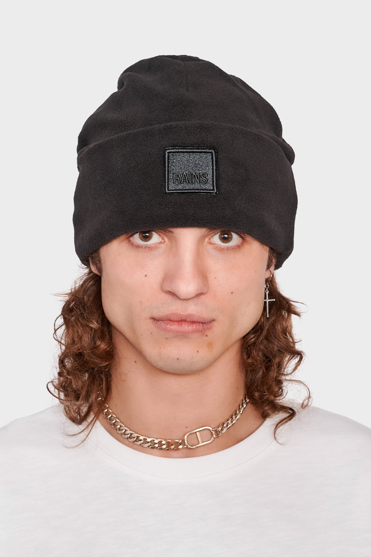 Шапка FLEECE BEANIE чорна, купити онлайн в магазині.