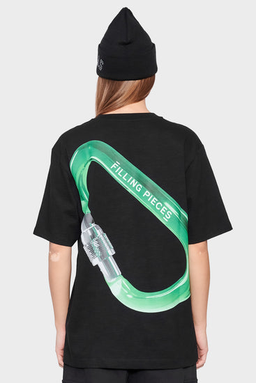 women#@Футболка CARABINER чорна, купити онлайн в магазині.