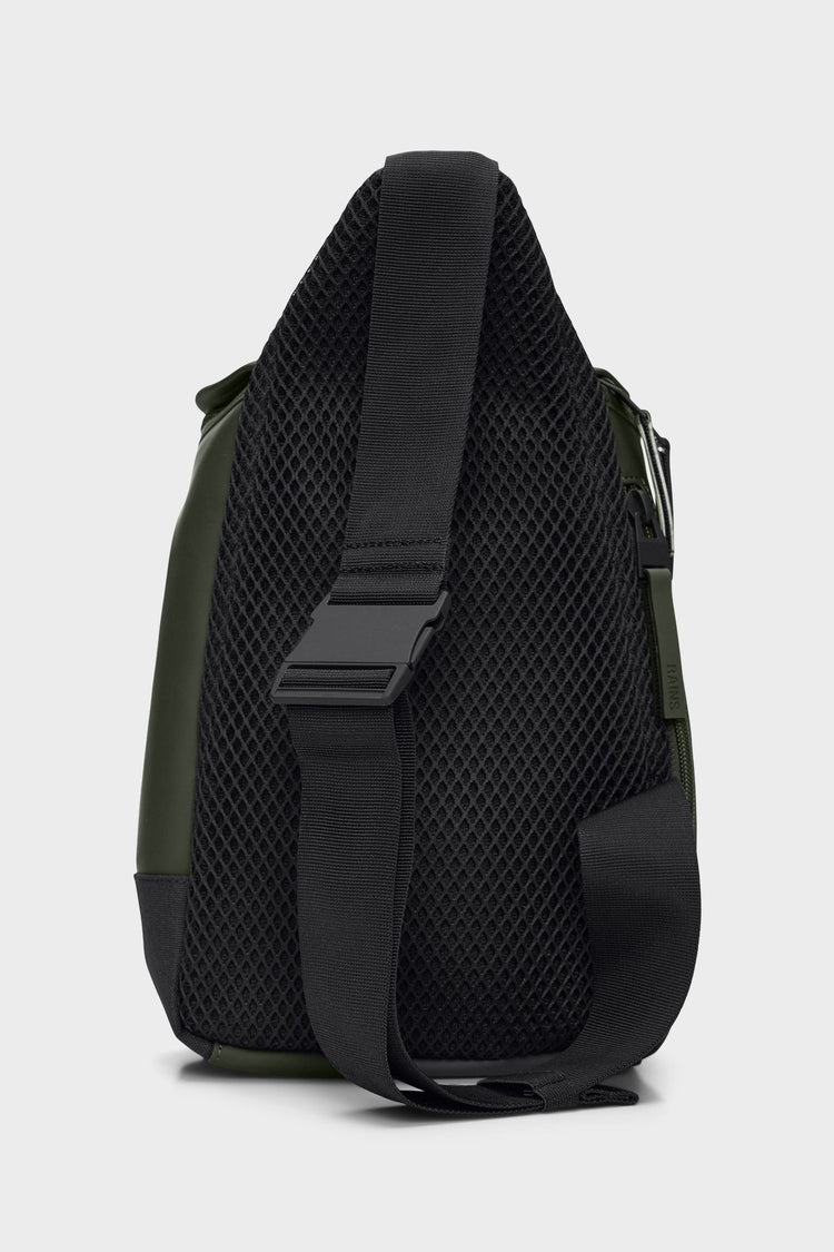 Сумка TRAIL SLING BAG зелена, купити онлайн в магазині.