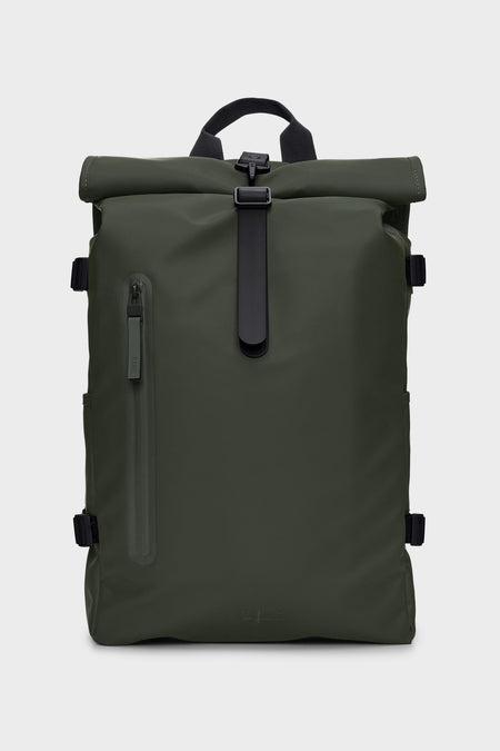 Рюкзак ROLLTOP RUCKSACK LARGE зелений, купити онлайн в магазині.