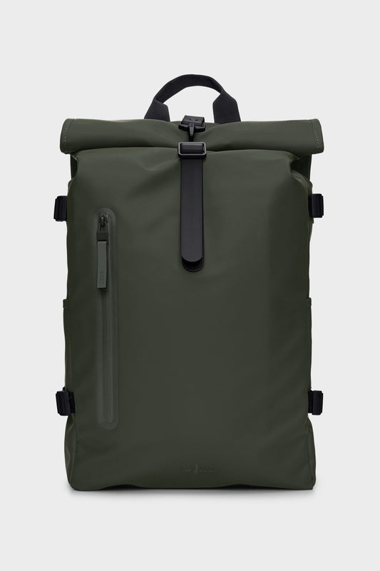 Рюкзак ROLLTOP RUCKSACK LARGE зелений, купити онлайн в магазині.