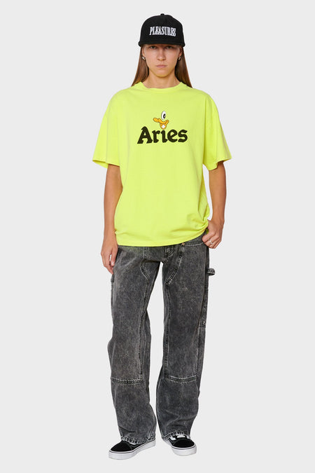 women#@Футболка AGED AYE DUCK FLUORO жовта, купити онлайн в магазині.