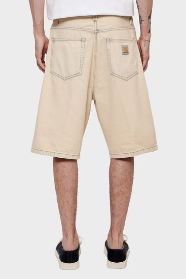 men#@Джинсові шорти LANDON бежеві