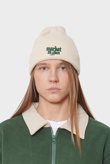 Шапка MARKET STUDIOS молочна, купити онлайн в магазині.