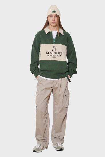 women#@Кофта RELAX TEAM RACING RUGBY темно-зелена, купити онлайн в магазині.