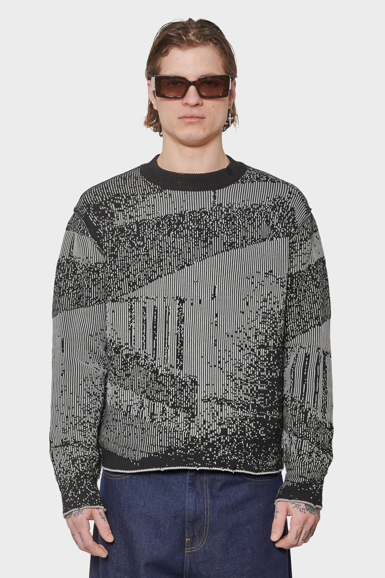 men#@Светр STRAND KNIT сірий, купити онлайн в магазині.