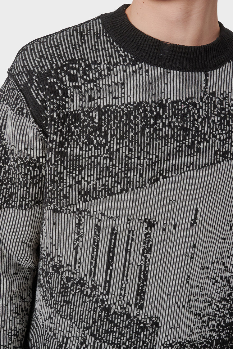 men#@Светр STRAND KNIT сірий, купити онлайн в магазині.