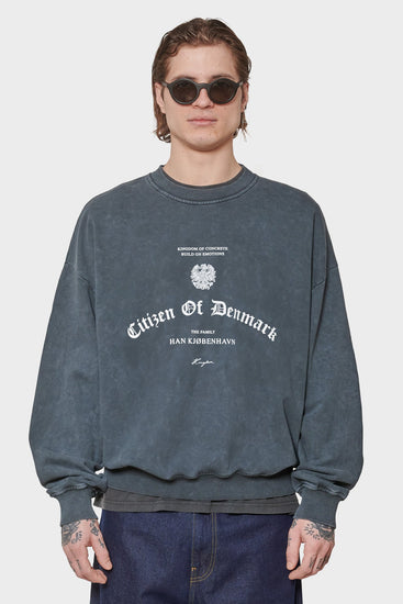 men#@Світшот CITIZEN PRINTED чорний, купити онлайн в магазині.