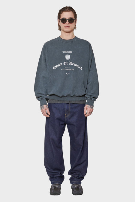 men#@Світшот CITIZEN PRINTED чорний, купити онлайн в магазині.