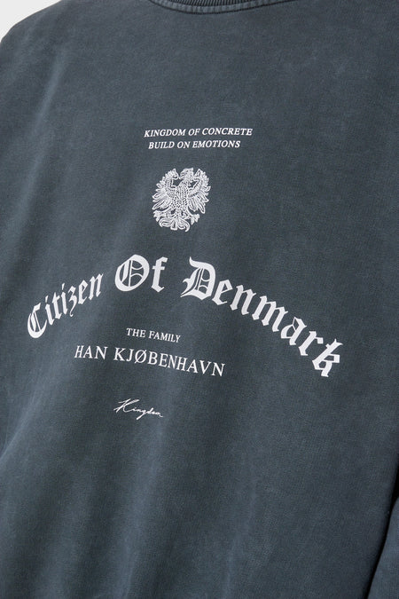 Світшот CITIZEN PRINTED чорний, купити онлайн в магазині.