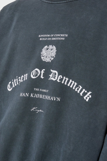 Світшот CITIZEN PRINTED чорний, купити онлайн в магазині.