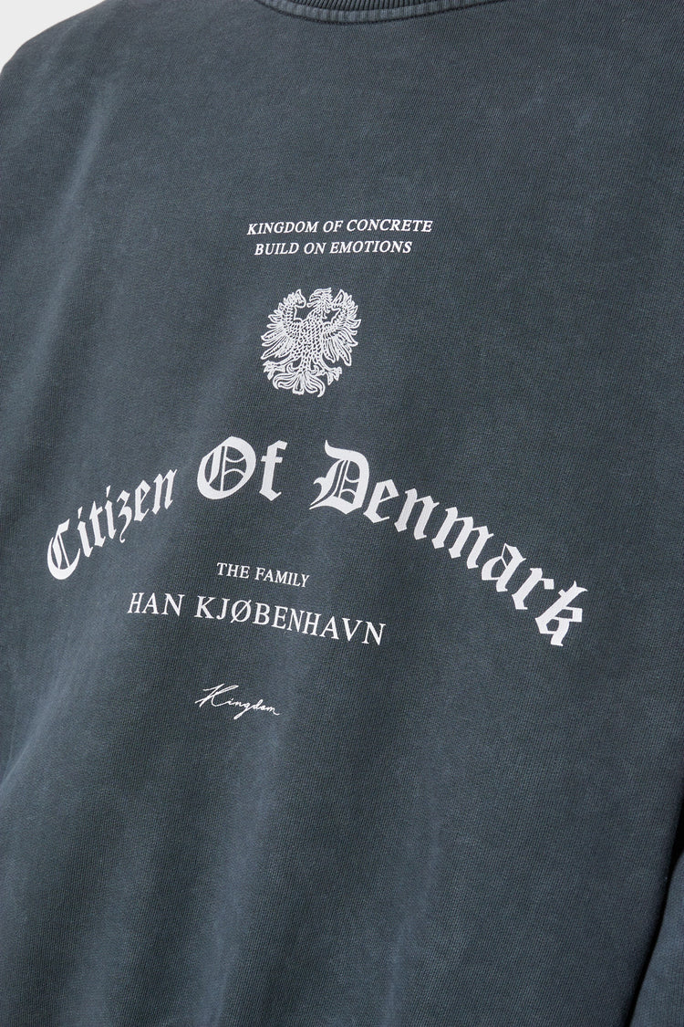 Світшот CITIZEN PRINTED чорний, купити онлайн в магазині.