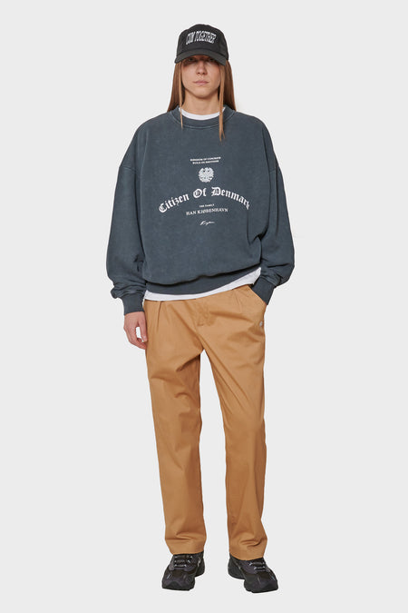 women#@Світшот CITIZEN PRINTED чорний, купити онлайн в магазині.