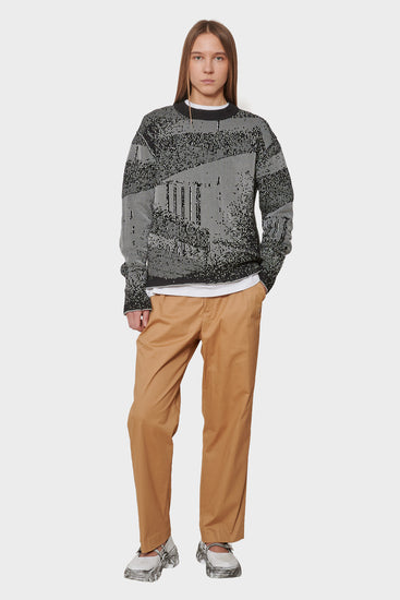 women#@Светр STRAND KNIT сірий, купити онлайн в магазині.