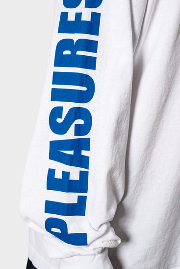 Лонгслів IMPACT STAFF білий від PLEASURES купити онлайн у магазині NEWBORN K