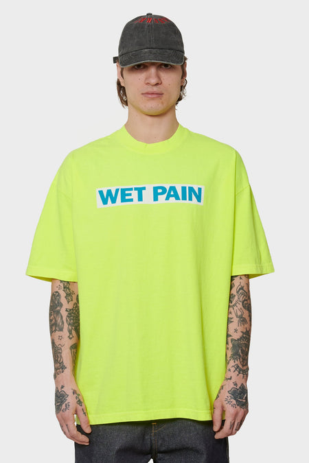 men#@Футболка WET PAIN жовта