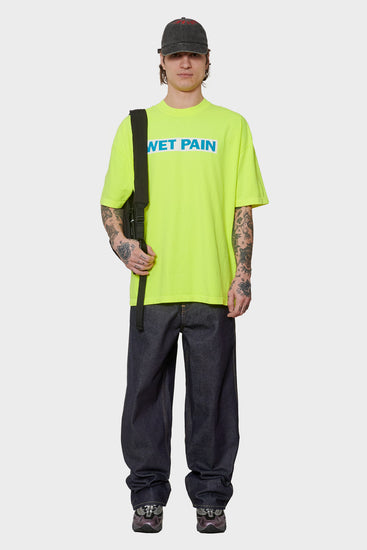 men#@Футболка WET PAIN жовта