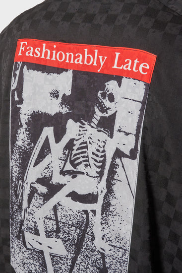 Футболка LATE SPORT чорна від PLEASURES купити онлайн у магазині NEWBORN K