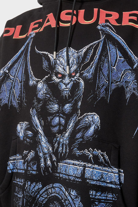 Худі GARGOYLE чорний від PLEASURES купити онлайн у магазині NEWBORN K