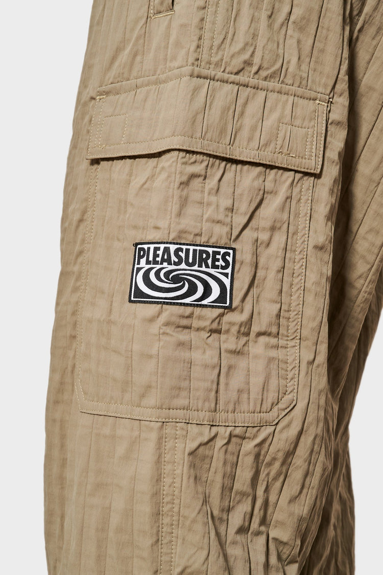 Штани RESCUE PLEATED CARGO оливкові від PLEASURES купити онлайн у магазині NEWBORN K