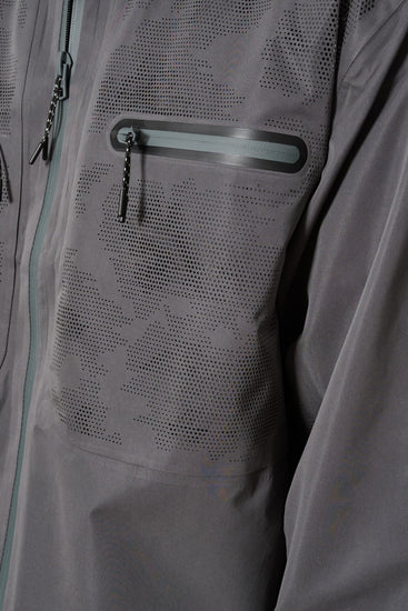 Сорочка LASER CUT SHIRT сіра від Alpha Industries купити онлайн у магазині NEWBORN K