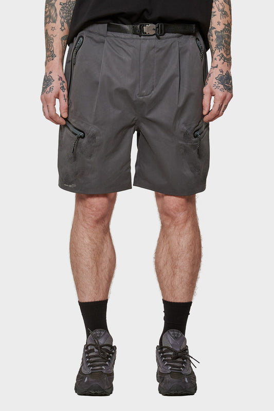 men#@Шорти LASER CUT SHORT сірі
