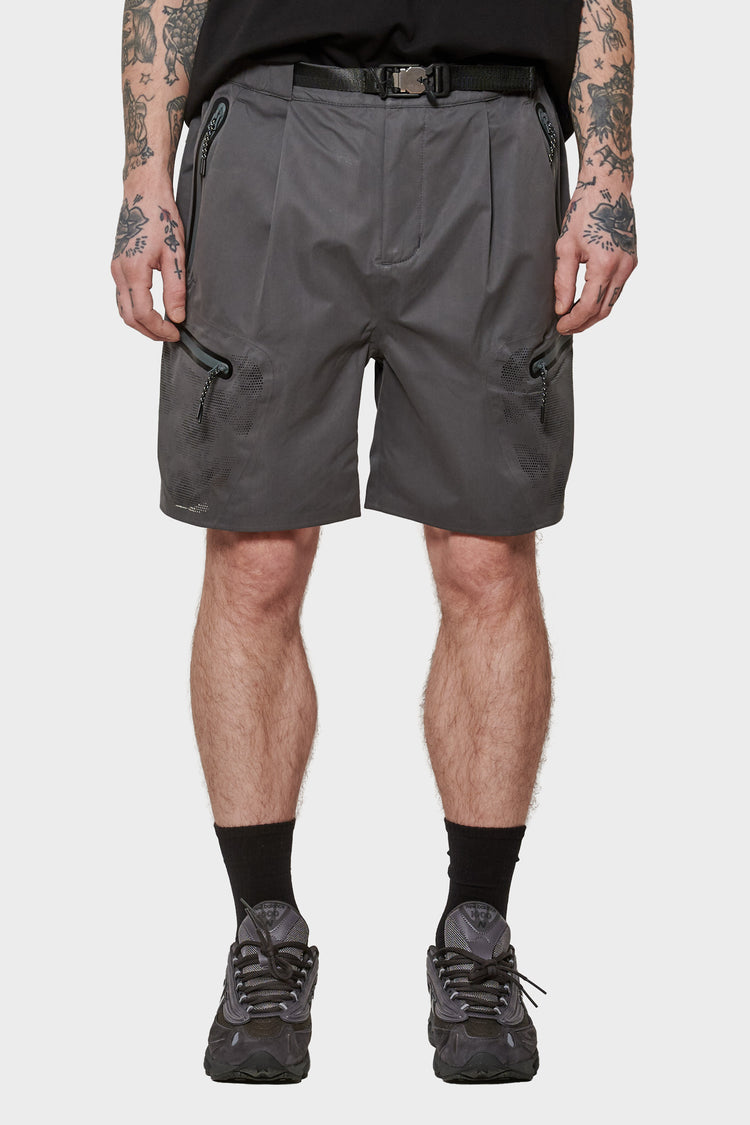 men#@Шорти LASER CUT SHORT сірі