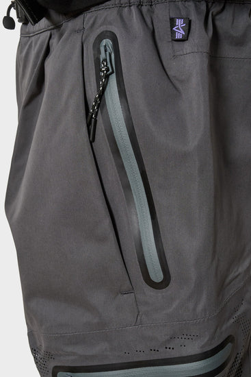 Шорти LASER CUT SHORT сірі від Alpha Industries купити онлайн у магазині NEWBORN K