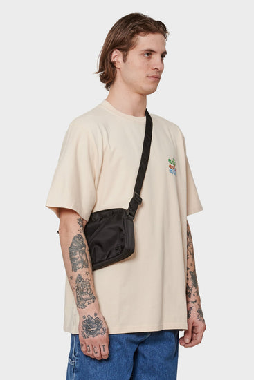 men#@Сумка NYLON SMALL BAG чорнай