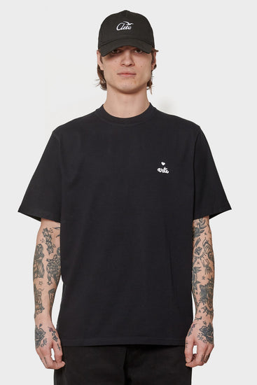 men#@Футболка HEART LOGO чорна