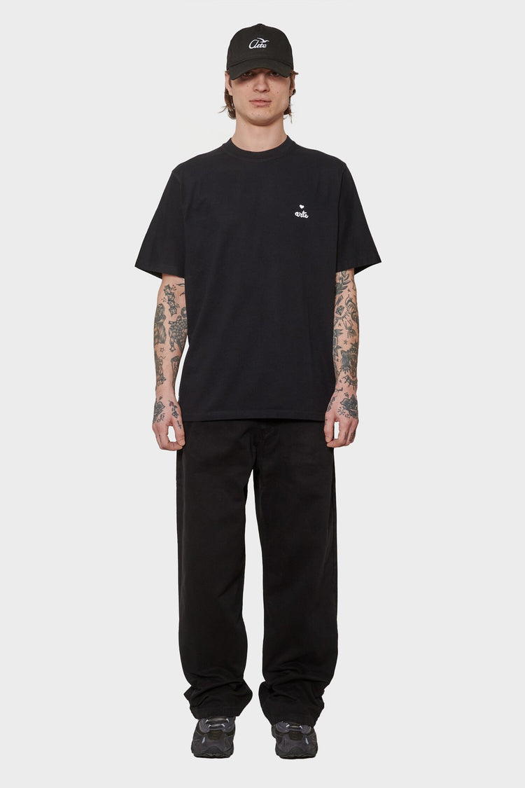 men#@Футболка HEART LOGO чорна