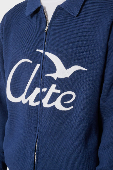 Кардиган BIRD LOGO KNIT темно-синій від ARTE купити онлайн у магазині NEWBORN K