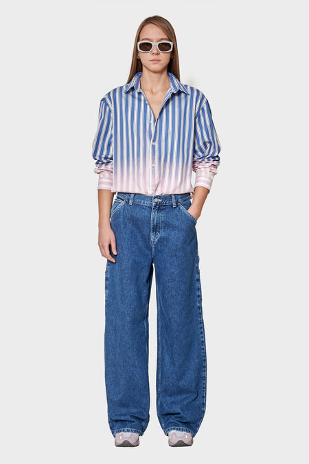 women#@Сорочка FADE блакитна