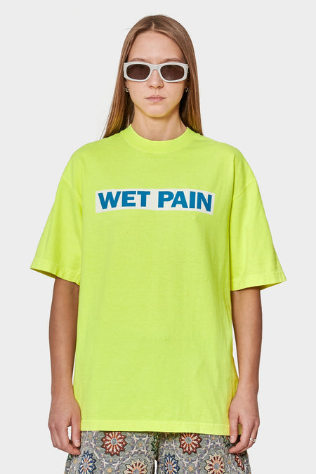women#@Футболка WET PAIN жовта