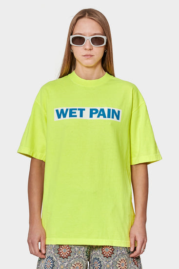 women#@Футболка WET PAIN жовта