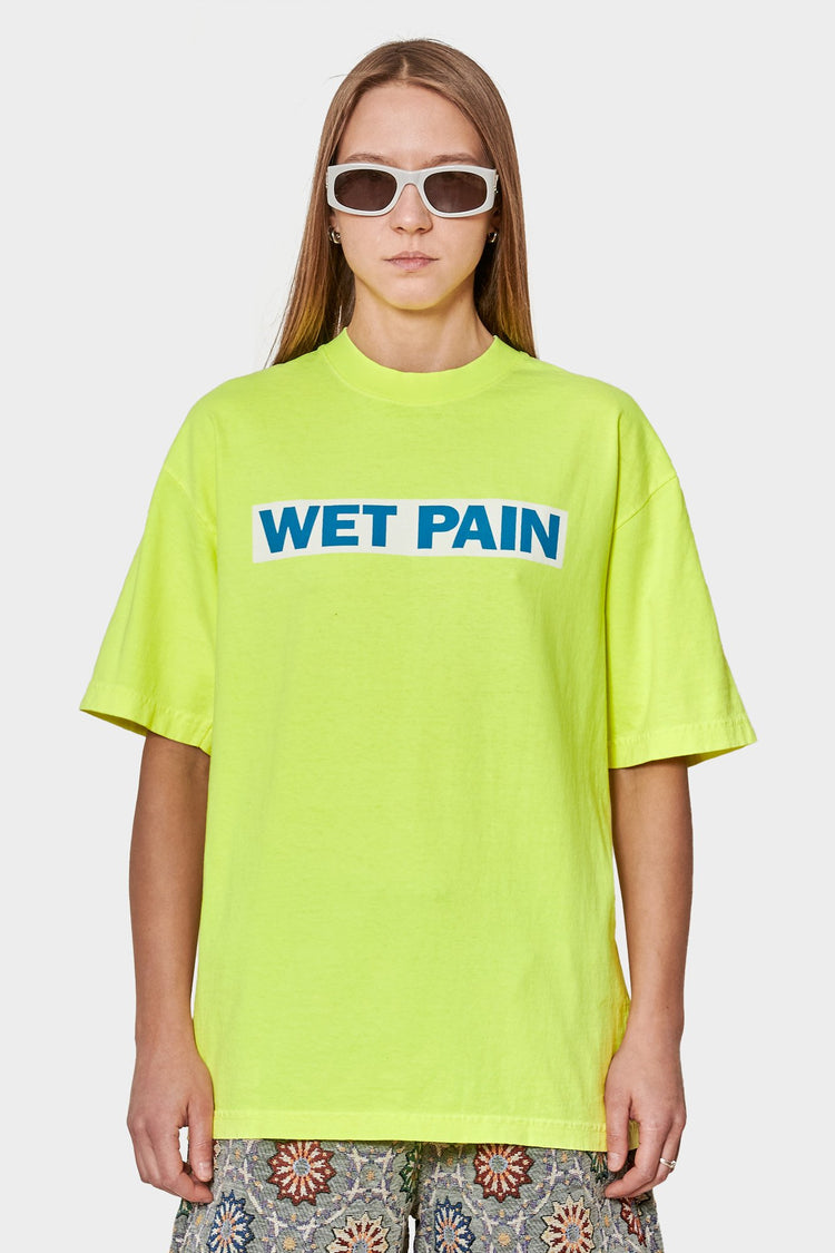 women#@Футболка WET PAIN жовта