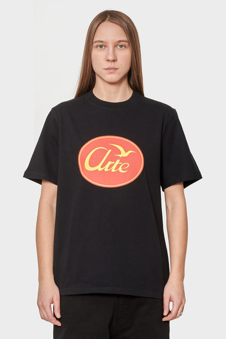 women#@Футболка BIG BIRD LOGO чорна