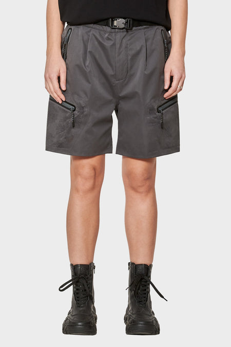 women#@Шорти LASER CUT SHORT сірі