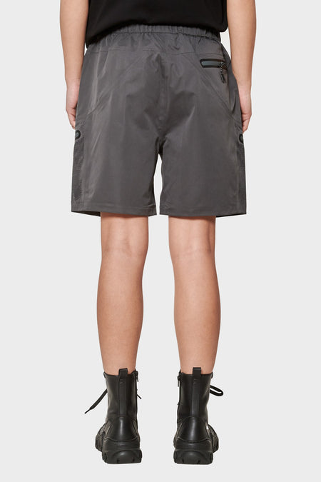 women#@Шорти LASER CUT SHORT сірі