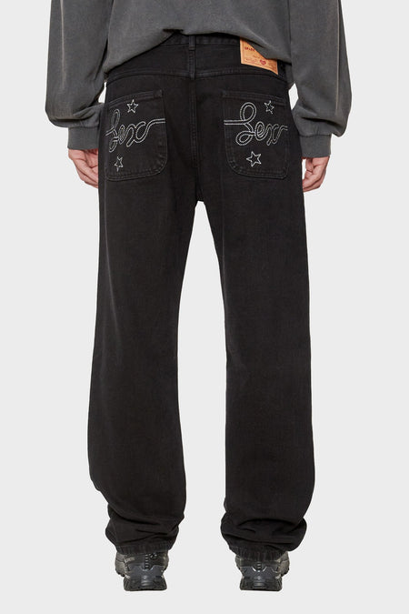 men#@Джинси S*X DENIM чорні