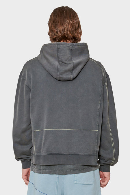 men#@Худі OBLIQUE сірий