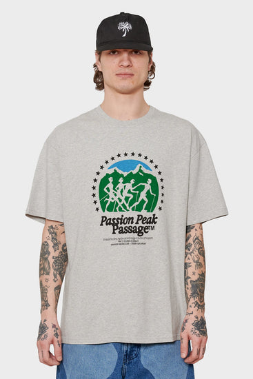 men#@Футболка PASSION PEAK PASSAGE сіра