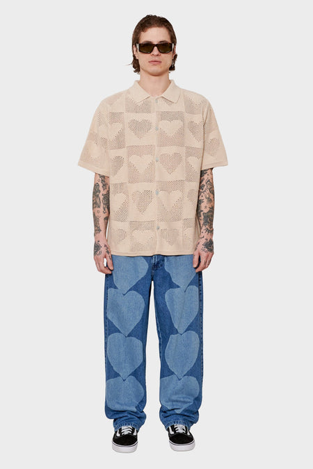 men#@Сорочка CUPID'S NET бежева