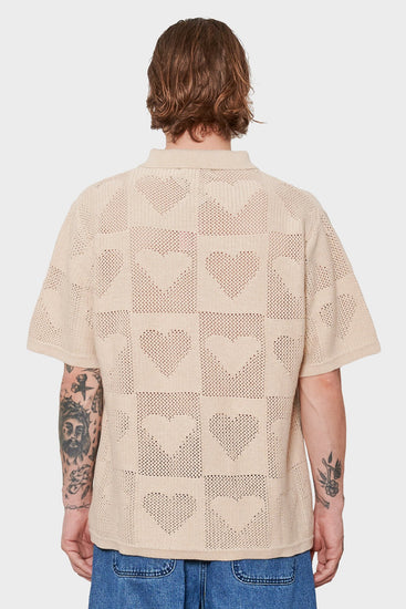 men#@Сорочка CUPID'S NET бежева