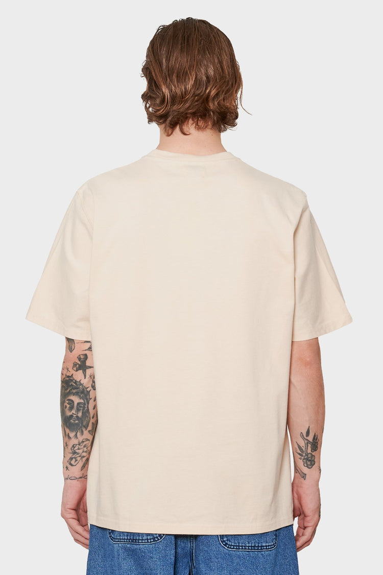 men#@Футболка MULTI LOGO бежева