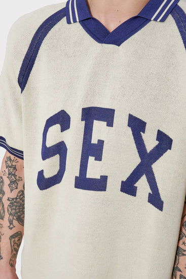 Поло CAPTAIN KINKY молочне від CARNE BOLLENTE купити онлайн у магазині NEWBORN K