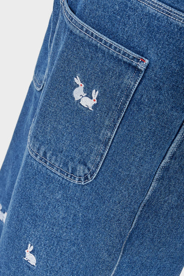 Шорти BUNNY BONANZA сині від CARNE BOLLENTE купити онлайн у магазині NEWBORN K