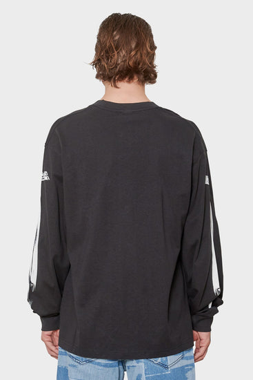 men#@Лонгслів CROWBAR чорний