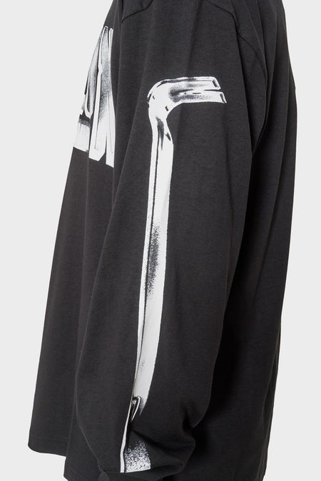 Лонгслів CROWBAR чорний від BABYLON купити онлайн у магазині NEWBORN K